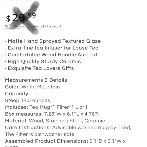 ZENZ Japanese Tea Mug Set - Picture 4 of 4